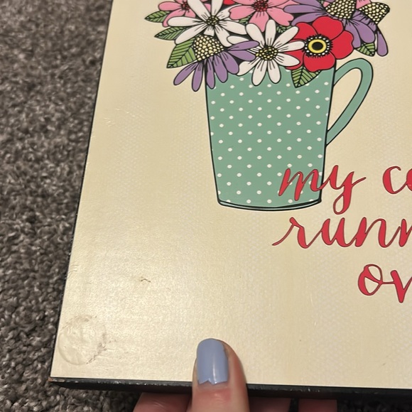 Vintage Flower Bible Verse Hanging - Picture 2 of 8